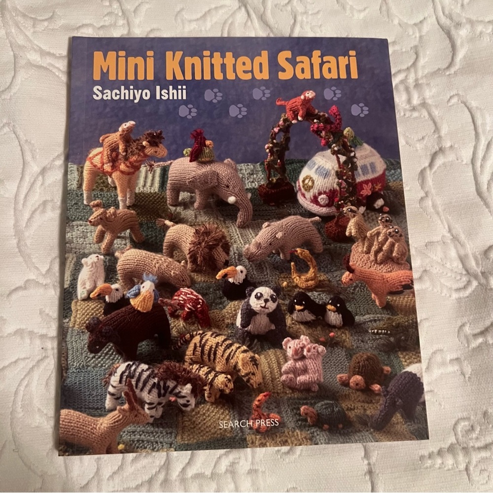 Mini Knitted Safari Book